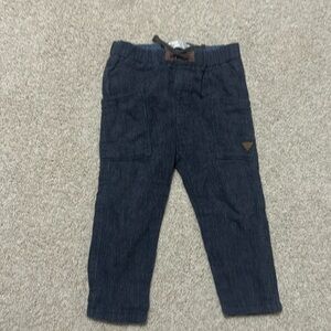 Zara baby boy chambray denim colored pants